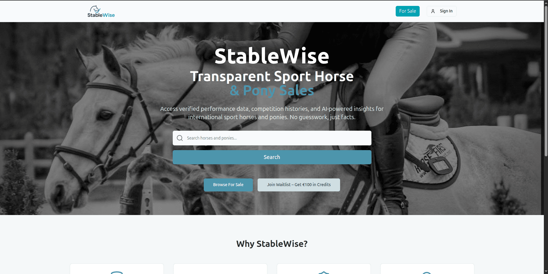StableWise demo